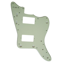 Pleroo-piezas de golpeador de guitarra, piezas de guitarra de 3 capas, color verde menta, para Japón, Jazzmaster, Humbucker 2024 - compra barato