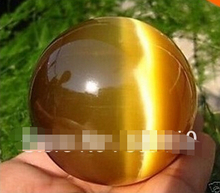 SUIRONG---331+++ Beautiful ASIAN QUARTZ TIGER EYE CRYSTAL HEALING BALL SPHERE 40MM 2024 - buy cheap