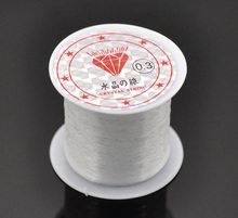 Clear Strong Nylon Jewelry Beading Cord 0.3mm (NON-elastic), 1 Roll (50 Meters) 2024 - buy cheap