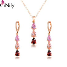 CiNily Multicolor Rose Gold For Women Jewelry Necklace Gift Jewelry NT394 2024 - buy cheap