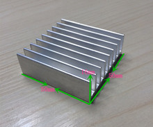 Aluminum heat sink High power heating module electronic equipment heat source  Cooling 50*50*16mm Heatsink With / Without tape 2024 - buy cheap