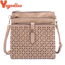 Yogodlns fashion shoulder bags hollow handbags famous brand design messenger bag crossbody women clutch purse bolsas femininas 2024 - buy cheap
