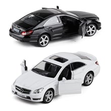 Coche de juguete de alta simulación para niños, vehículo CLS C63 S600 AMG, escala 1/36 2024 - compra barato