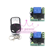 Casa dc12v 1ch 50 m distância sem fio digital interruptor de controle remoto para led lâmpada de luz ventilador de tv e computadores