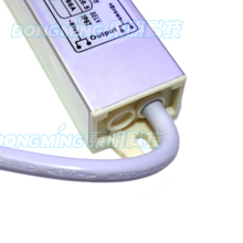 Controlador LED 30W IP67 impermeable 12v 2.5A fuente de alimentación AC110-260V a DC12V transformadores para adaptador para tira 3528 5050 2024 - compra barato