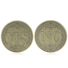 Floral YES NO Letter Ornaments Collection Arts Gifts Souvenir Commemorative Coin collection enthusiasts challenge coinGreat Gift 2024 - buy cheap