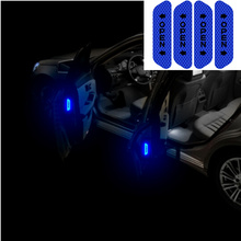 Pegatinas reflectantes de seguridad para puerta de coche, 4 Uds., para SsangYong Actyon Turismo Rodius Rexton Korando Kyron Musso 2024 - compra barato