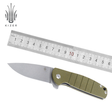 Kizer faca dobrável gemini v3471n2 faca tática de alta qualidade aço lâmina afiada edc sobrevivência ao ar livre ferramentas acampamento 2024 - compre barato