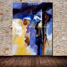 Hand Painted Modern Abstract Oil Painting On Canvas Abstract Landscape Oil Painting For Living Room Wall Decor Wall Art Pictures 2024 - buy cheap