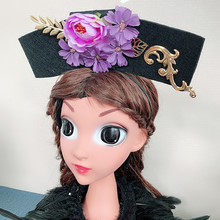 qing dynasty princess hair accessories princess party favors girls birthday gifts princess hair band headband carnival supplies 2024 - buy cheap