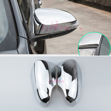 Cubierta de espejo de puerta para coche, marco de revestimiento de visión trasera, embellecedores cromados, estilo de coche 2017 2018 para Toyota C-HR C HR CHR, accesorios 2024 - compra barato