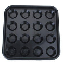 Bandeja negra para guardar bolas de billar, CaseHolds, 16 bolas de billar, para mesa 2024 - compra barato