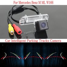 Автомобильная интеллектуальная парковочная камера для Mercedes Benz ML M Class MB W166/HD, камера заднего вида 2024 - купить недорого