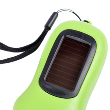 Mini LED Hand Crank Dynamo Solar Power Rechargeable Carabiner Camping Flashlight ED-shipping 2024 - buy cheap