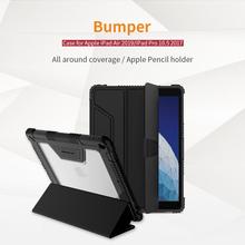 Nillkin-Funda de cuero con tapa para iPad, carcasa con soporte para lápiz de Apple, todo alrededor del parachoques, para iPad 9,7, 2018, 9,7 2024 - compra barato