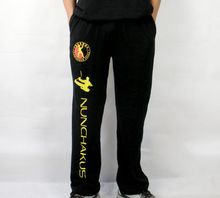 pure cotton nunchakus pants martial arts kung fu training Nun-Chuks Nunchaku nunchuck trousers 2024 - buy cheap