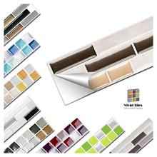 Vividtiles 6-Sheet Stickers Self Adhsive Decoration Wallpaper 3d Bathroom & Kitchen Waterproof Peel and Stick Mosaic Tile 2024 - buy cheap