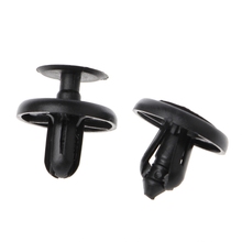 50 Pcs Black Plastic Car Door Fender Trunk Fastener Panel Clips Rivet For Toyota Camry Reiz Rav4 2024 - buy cheap