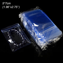 500pcs 5x7cm Small Reclosable Ziplock Jewelry Packaging Bag Transparent PVC Plastic Zip Lock Earrings Rings Anti oxidation Bags 2024 - buy cheap