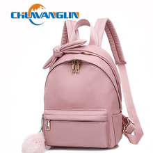 Chuwanglin, школьный рюкзак в консервативном стиле для девочек-подростков, милые рюкзаки с бантом, mochila feminina, повседневная женская сумка F7868 2024 - купить недорого