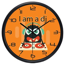 I Am a Dj Interesting Wall Clock for Music Recording Room Boy Children BedRoom 2024 - buy cheap