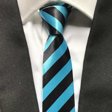 Corbatas de diseñador con corbata de rayas azules, color negro, novedad 2022 - compra barato