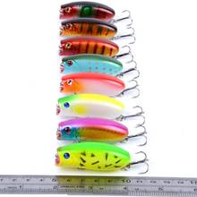 1pcs 11g 5.5cm Big Popper Fishing Lures 3D Eyes Bait Crankbaits wobbler Tackle Isca Poper Japan 2024 - buy cheap