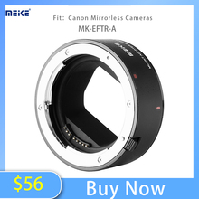 Meike MK-EFTR-A Mount Lens Adapter Ring for Canon EF / EF-S / RFMount Lens to Canon EOS-R Canon Camera 2024 - buy cheap