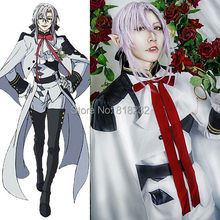 Seraph of the end Ferid Bathory Uniform Outfit Anime Cosplay Costumes 2024 - buy cheap