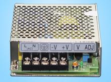 Controlador LED de salida única, fuente de alimentación conmutada en miniatura de confiabilidad, 75W, 2.2A, 5V, 12V, 24V y 48V, envío gratis RS-75-24 2024 - compra barato