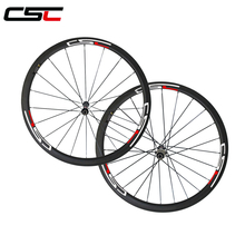 CSC Novatec AS511SB FS522SB hub U Shape 38mm Clincher Carbon Bike wheels 25mm Width + sapim or pillar 1420 spokes 1466g only 2024 - buy cheap
