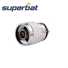 Superbat 10 pcs RF Connector N panel mount bulkhead Plug Male with solder cup 2024 - buy cheap