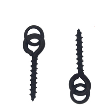 [50pcs/pack] Boilie Ring Bait Screw Peg for Carp Fishing Mett Black 13mm Steel Screw Peg Terminal Tackle [LYPJ-002] 2024 - buy cheap