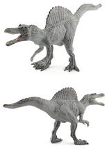 Фигурки динозавров, 28 см, зеленый, серый, спинозавр, коллекция игрушек, Обучающие игрушки, подарки для детей 2024 - купить недорого