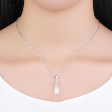 Женское ожерелье из серебра 925 пробы, с опалом 2024 - купить недорого