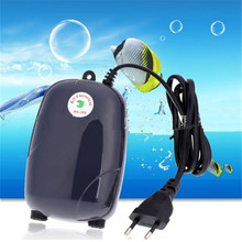 Aquarium Air Pump Fish Tank Mini Silent Compressor Single Double Outlet Oxygen Pumps Aquariums Aquatic Accessories 220V 3W 5W 2024 - buy cheap