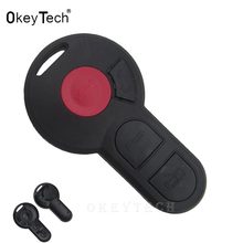 Recambio OkeyTech-carcasa de mando a distancia para coche VW Beetle, Cabrio, Golf, Jetta, Passat, tarjeta inteligente, 3, 1 y 4 botones 2024 - compra barato