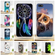 Silicone Case For Coque Huawei Y5 2018 Case Soft Thin TPU 3D Relief Back Cover For Huawei Y5 Prime 2018 5.45" Phone Cases Fundas 2024 - buy cheap