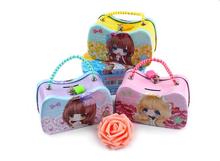 1PC Children Pig Money Saving Box Classic Lovely Girl Decarate Tin Case Coins Piggy Bank Random Color ELG 002 2024 - buy cheap