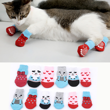 Pet Dog Puppy Cat Shoes Slippers Non-Slip Socks Pet Cute Indoor for Small Dogs Cats Snow Boots Socks pet supplies 2024 - buy cheap