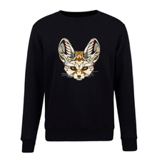 Fennek-Sudadera con capucha de zorro para hombre, Diseño de póquer de animales, sudaderas con capucha polares, Tops, ropa de calle Harajuku, novedad 2024 - compra barato