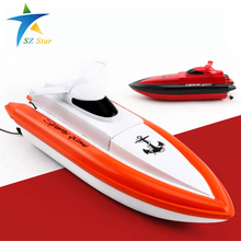 Hot 50M above electric mini rc speed boats rc speedboat remote-control-boats model barcos a radio control boat for Adult Young 2024 - buy cheap