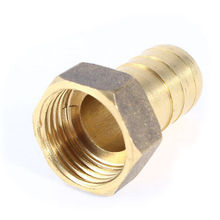 Brass 1/2"NPT Female Thread 16mm Water Fuel Hose Barb Straight Coupler Fitting 2024 - buy cheap