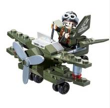 804 50pcs Military Constructor Model Kit Blocks Compatible LEGO Bricks Toys for Boys Girls Children Modeling 2024 - buy cheap