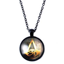 Игра Assassins время драгоценные камни чокер ожерелье Assassins происхождение логотип стекло кулон вентиляторы подарок Мужчины Женщины амулеты сувениры Прямая поставка 2024 - купить недорого