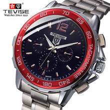 TEVISE Fashion Men Automatic Mechanical Watch Stainless steel Band Men Wristwatch Relogio Masculino 2024 - buy cheap