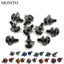 Tornillos de carenado CNC para motocicleta, pernos de resorte de carrocería personalizados para BMW R1200S, R1200ST, R1150RT, F650CS, R1100S, R1150R, S1000RR, accesorio 2024 - compra barato