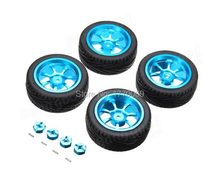 Wltoys A949 A959 A969 A979 1/18 RC Car Spare Parts Conversion 1:10 General aluminium alloy Wheel  with tires  +12mm Combiner 2024 - buy cheap