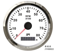 85mm white SPR tachometer 0-8000rpm for diesel engine (P/N: JYV00022) 2024 - buy cheap