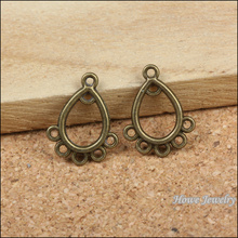 Wholesale 225 pcs Vintage Charms Connector Pendant Antique bronze Fit Bracelets Necklace DIY Metal Jewelry Making 2024 - buy cheap
